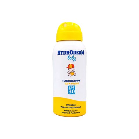 اسپری ضد آفتاب کودکان هیدرودرم با SPF30