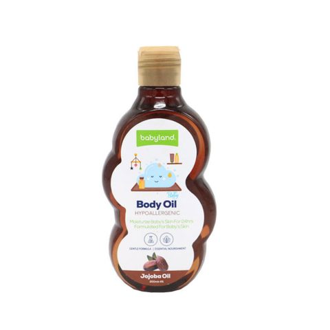روغن بدن کودک روغن جوجوبا بیبی لند 200 میلی لیتر