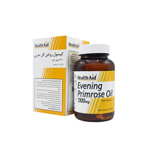 کپسول ژلاتینی روغن گل مغربی 1300 میلی گرم هلث اید 30 عدد